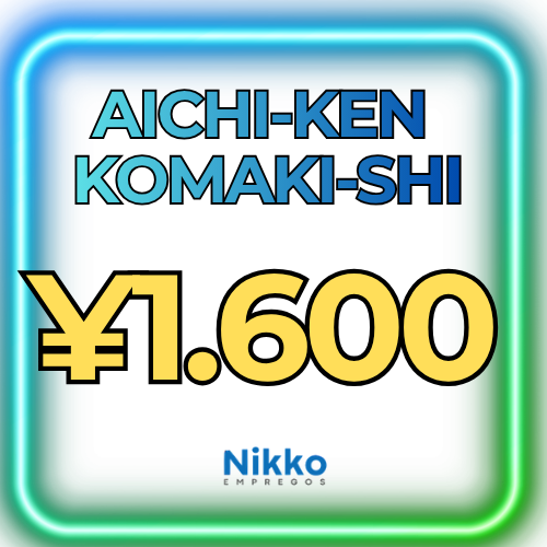 Produção de peças para aeronaves em Aichi-ken Komaki-shi