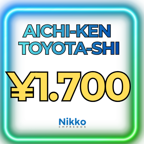 Operação de máquina e inspeção em Aichi-ken Toyota-shi