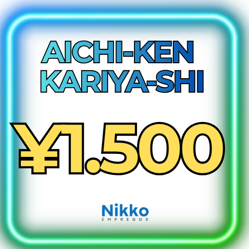 Montagem, Operação de Máquina e Inspeção em Aichi-ken Kariya-shi